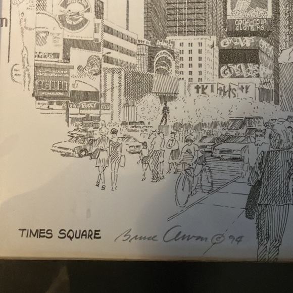 Set of 2 - signed-Bruce Avron prints - Picture 2 of 8